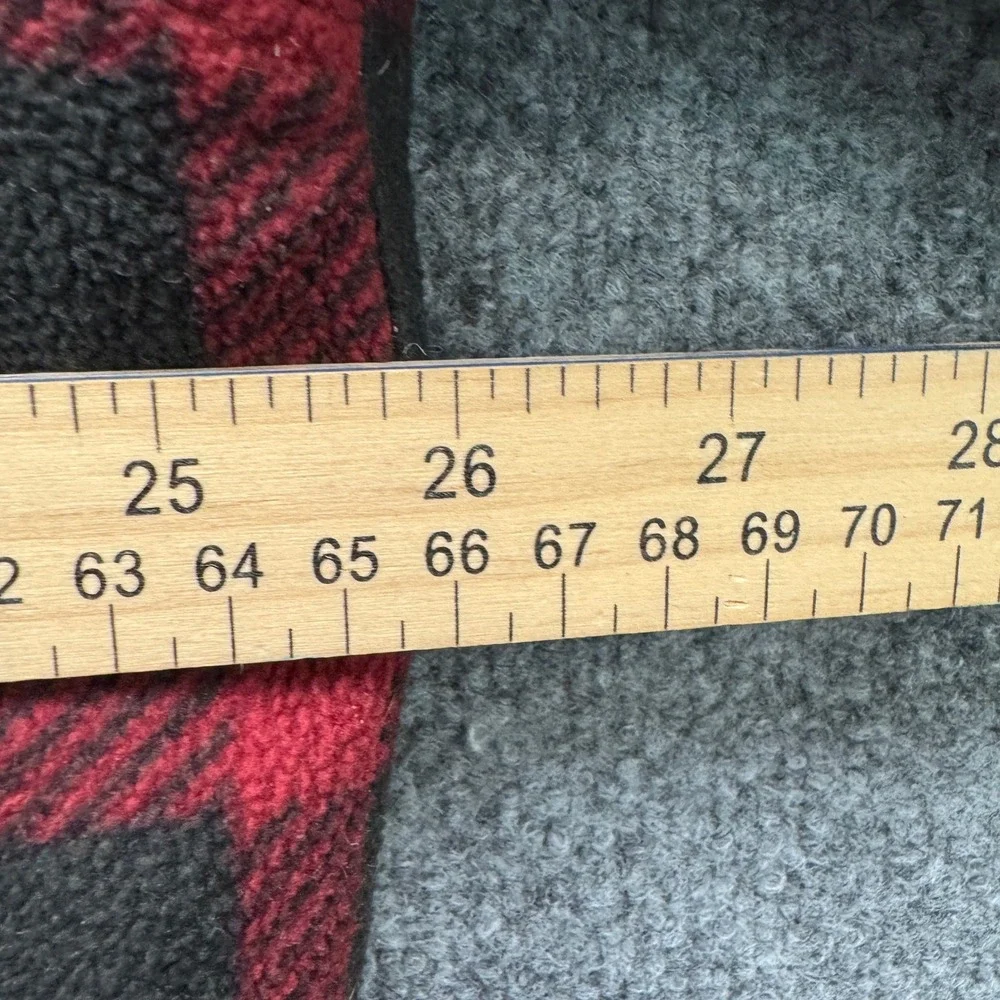 Lee Regular Fit‎ Shirt Jacket Mens XXL Red Black Plaid Quilted Lined Outdoor